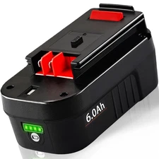 【Lithium-ion 6.0Ah! | NOT Ni-Mh】 18V Replace Battery for Black and Decker 18V...