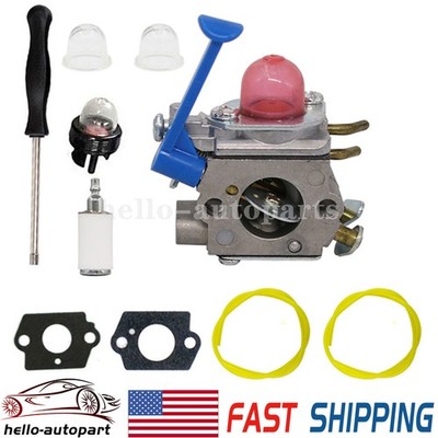 New Carburetor For Husqvarna 128C 128LD 128RJ 545081848 Zama w/ Carb Tune Up Kit
