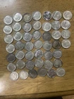 1960’s Era Dimes 46 Silver Coins