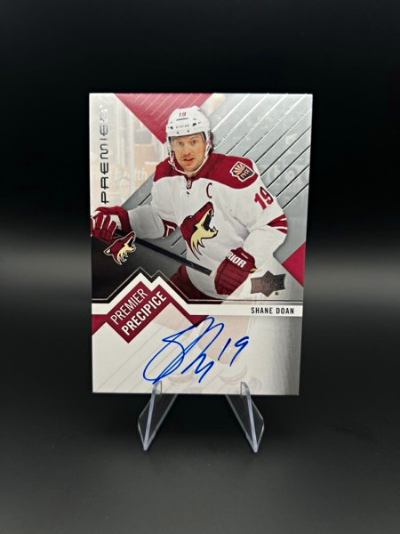 2023-24 Premier - Precipice Legends Auto Shane Doan #PPL-SD