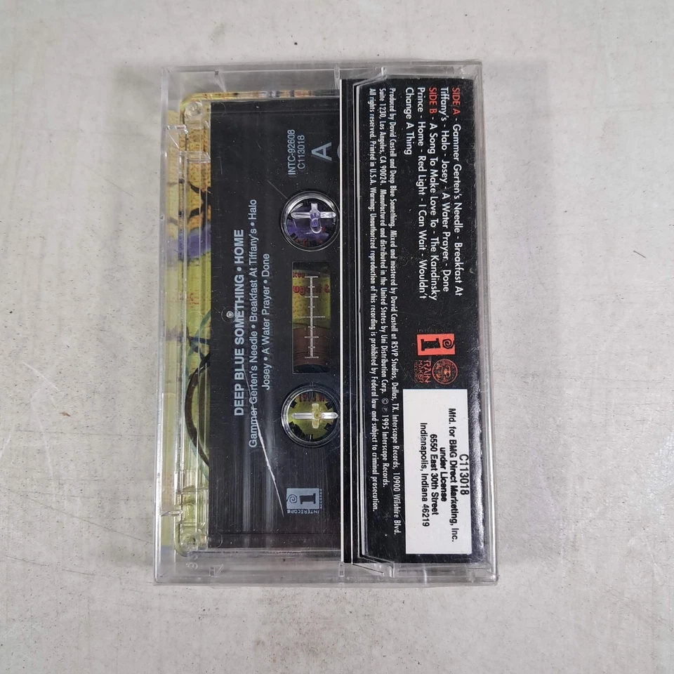 Deep Blue Something Home 1994 Vintage Sealed Audio Cassette Tape - Image 3 of 3