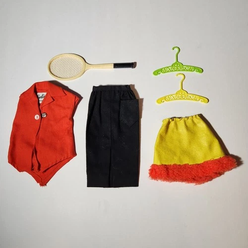 Vintage Barbie Clothing and Accessories Lot 6 Items
