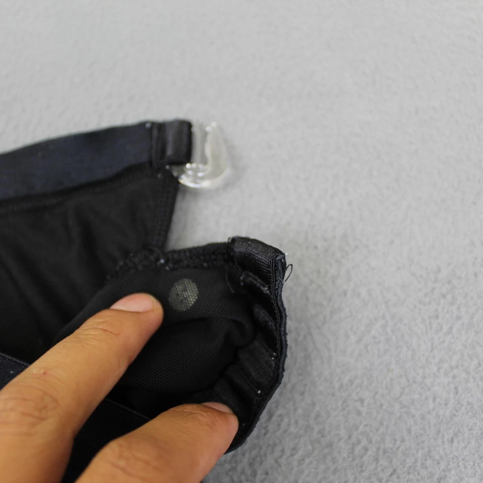 Lululemon Shirt Womens 12 Gray Black Halter Tank Top Built In Bra Athletic Yoga - Image 4 of 4