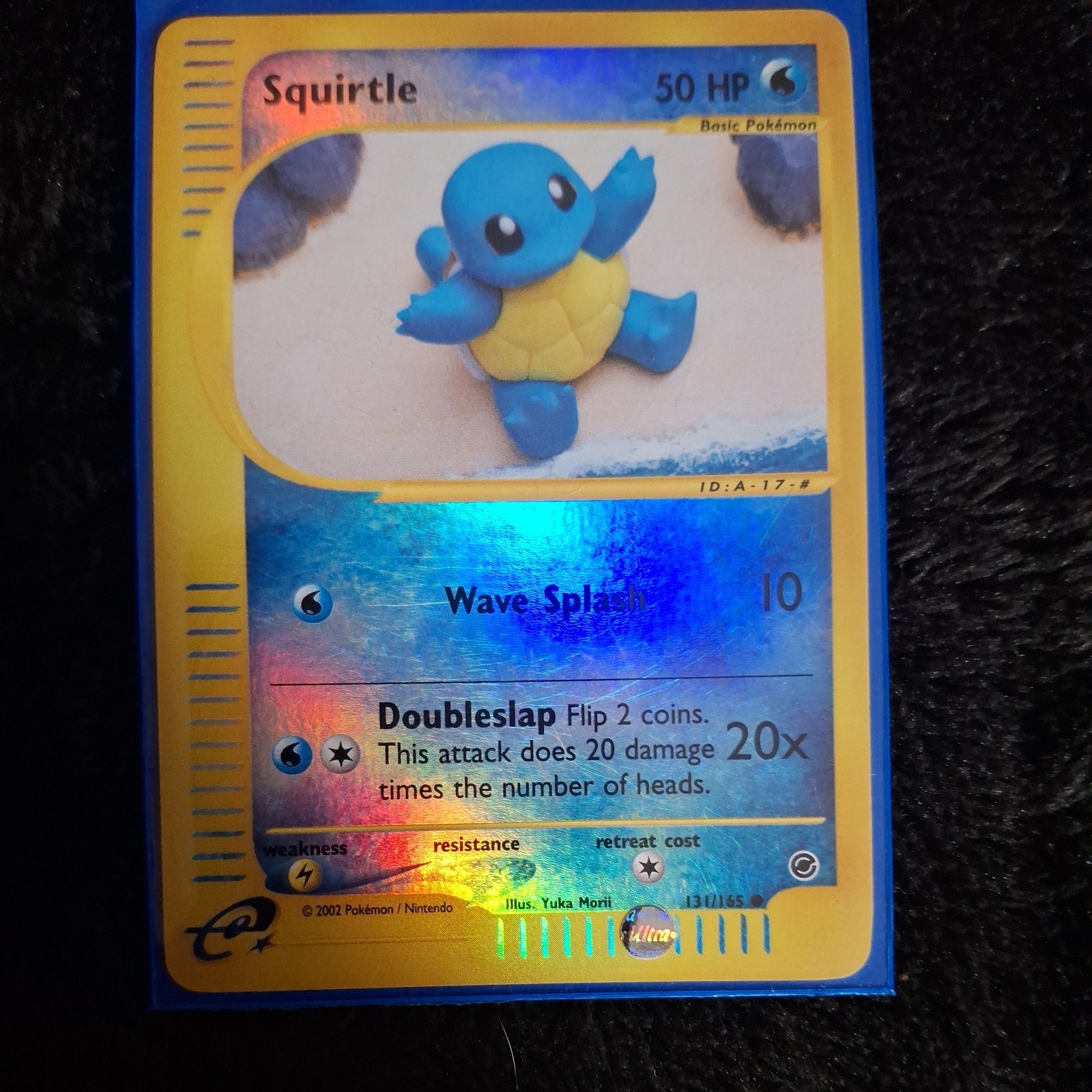 2002 Pokemon Expedition SQUIRTLE Reverse Foil Holo NM 131/165 blastoise
