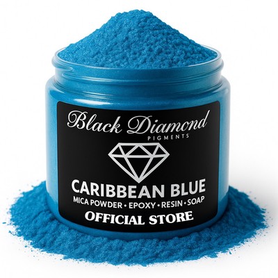 Black Diamond Pigments  | Caribbean Blue is a premium professional pigment