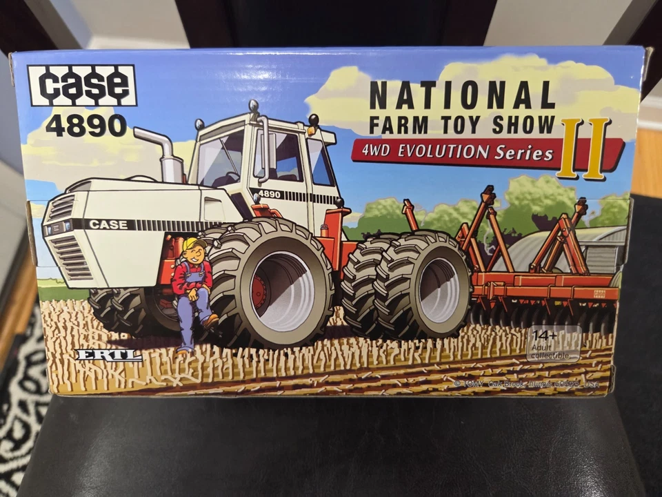 Ertl Case 4890 4WD, 2014 National Farm Toy Show, Includes Paperwork, 16248A, NIB - Image 4 of 4