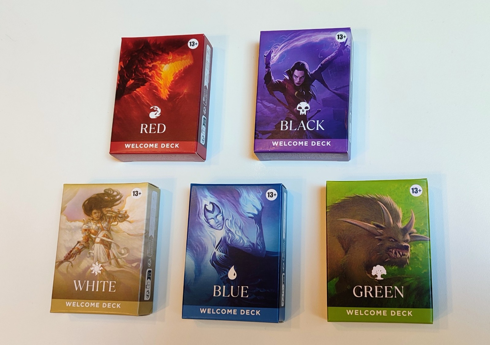 Magic: The Gathering - Foundations Welcome Deck Set of 5