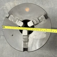 South Bend Lathe Chuck 10" 3 Jaw D1-3 Camlock SBL Vintage Very Nice