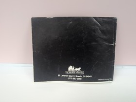 Mario&rsquo;s Time Machine Nintendo NES Manual Only