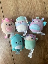 5x Squishville Squishmallows Minis