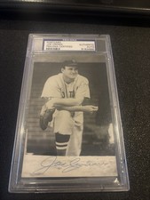 BASEBALL~SIGNED JOE CRONIN~PSA/DNA AUTHENTIC~POSTCARD~RED SOX