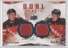 2015 Upper Deck Team Canada Juniors Jerseys Dual Jake Virtanen Nick Ritchie 4f5