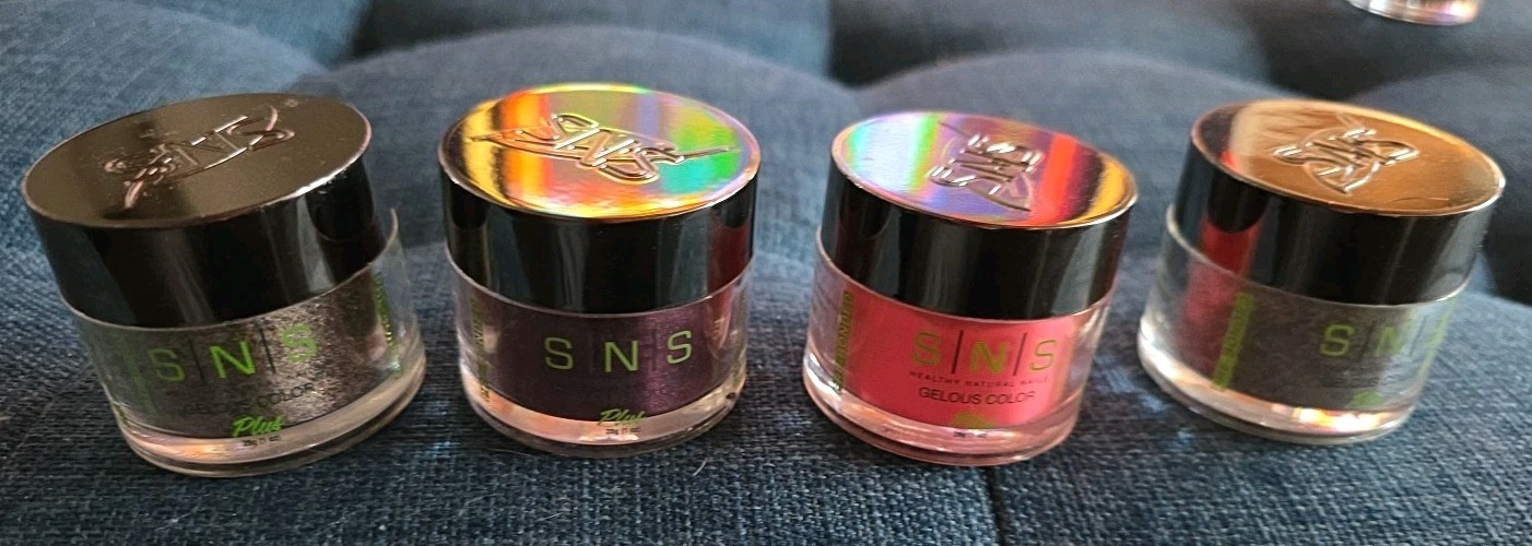 SNS DIPPING POWDER Nutri-Plus Natural Size: 1 Oz/28g Lot Of 34 New Without Boxes