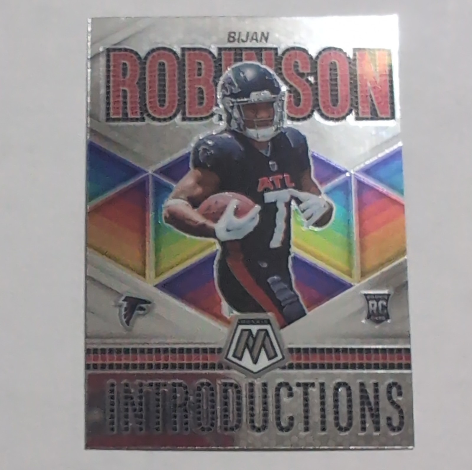 2023 Panini Mosaic Introductions Bijan Robinson Rookie Atlanta Falcons #I-6