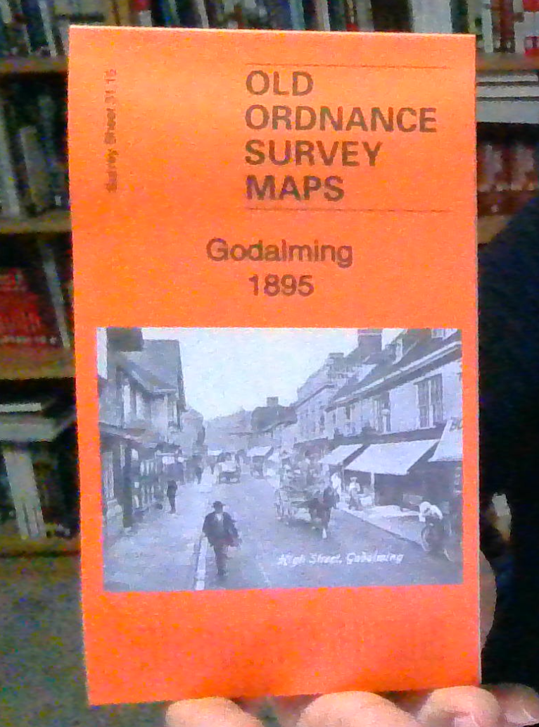 MAP OF Godalming 1895  Surrey Sheet 31.15 by Alan Godfrey NEW 9781847848611