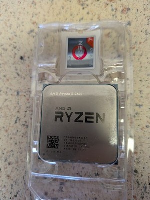 AMD Ryzen 5 2600 CPU Processor YD2600BBM6IAF 6-Core 12-Thread Desktop AM4