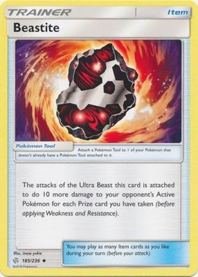 Beastite~185/236~LP~Sun & Moon - Cosmic Eclipse~PKM
