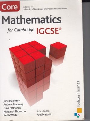 Mathematik für Cambridge IGCSE Core, Thornton, Margaret 2012