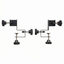 2 Pieces Schubladenfront-Montageklemme Verstellbar Verstellklemme mit Handknopf