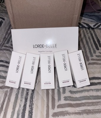 LORDE + BELLE Boosters All 5 Types Set w|15 Pc Cart. Set. New Sealed Skin Care