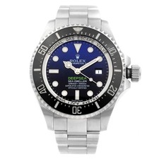 Rolex Deepsea Sea Dweller James Cameron Steel Blue Black Dial Mens Watch 116660