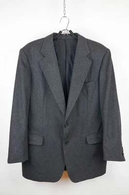 Blazer vintage en laine Burberrys - gris foncé - fabriqué en Allemagne -... - Photo 1/4
