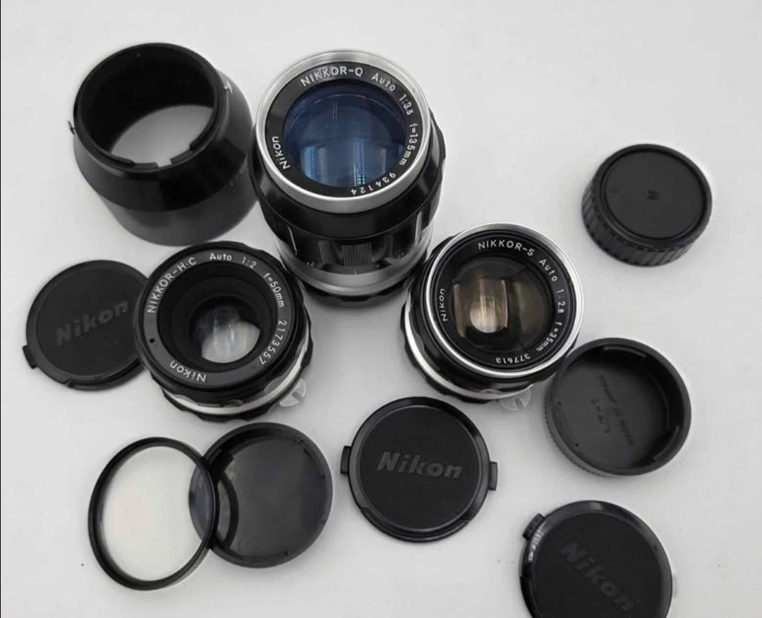 Nikon NIKKOR f/3.5 Camera Lenses 135mm Focal for sale - eBay