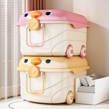 Kids Children Toys Storage Box Organizer Unit Nursery Bedroom Stackable Toybox