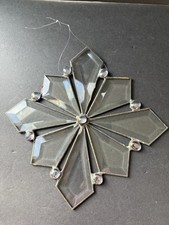Beveled Glass Handcrafted Prism Suncatcher Clear Artisan Window Decor 9  