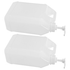 2 PCS Plastic Soap Dispenser for Shower Empty Body Wash Bottle Hand