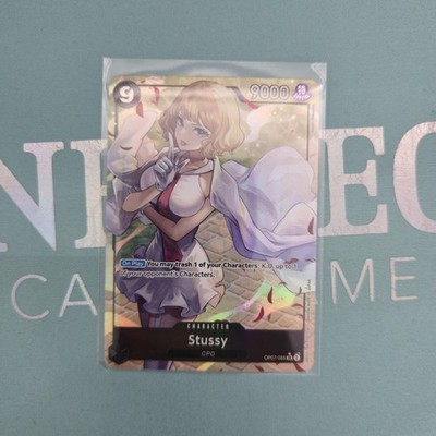 OP07-085 Stussy English Super Rare Alt Art One Piece Card