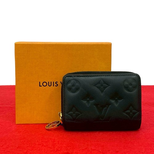 Louis Vuitton Portefeuille Lou Monogram Empreinte Leather Wallet Women B One
