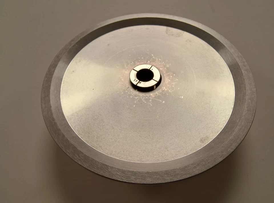 Michell Turntable Record Clamp Original Silver DECO - Image 4 of 4