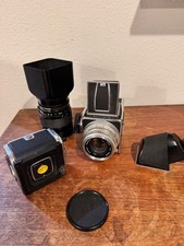 Hasselblad 500CM Medium Format Film Camera Kit Zeiss 80mm f/2.8 150mm f/4