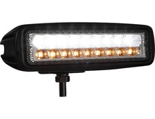 Buyers - 1492233 - 6.5 Inch Led Flood Light With Strobe - Rectangular Lens - 1EA