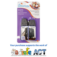 New Dreambaby Flat Screen TV Safety Saver Straps - supports charity 