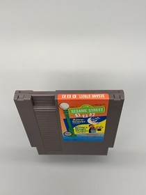 Sesame Street 123 - Nintendo NES Game Authentic CLEANED TESTED