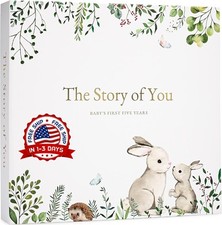 Libro De Recuerdos Para Bebes De Los Primeros 5 Anos, Cherish Every Precious...