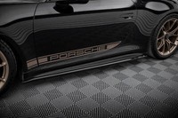Maxton Design Seitenschweller Ansatz (Paar) Passend FüR Porsche 911 992 GT3 Schw