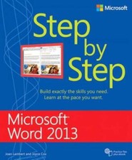 Microsoft Word 2013 Step By Step - Paperback By Joan Lambert - GOOD