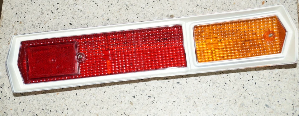 Lente luz trasera izquierda cromada original cibié 8076 para Simca 1100 Foto 3 de 3