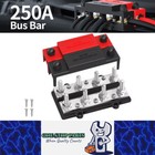 <!--F#f_0-->M10 Bus Bar 12V-48V 250A Power Distribution Block 8xM10 Posts Stud 6xM4 Terminal<!--F/-->