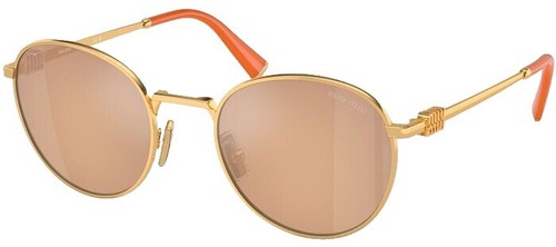New Miu Miu MUA54S ZVN10R Gold/Yellow 51-20-140 Sunglasses | eBay