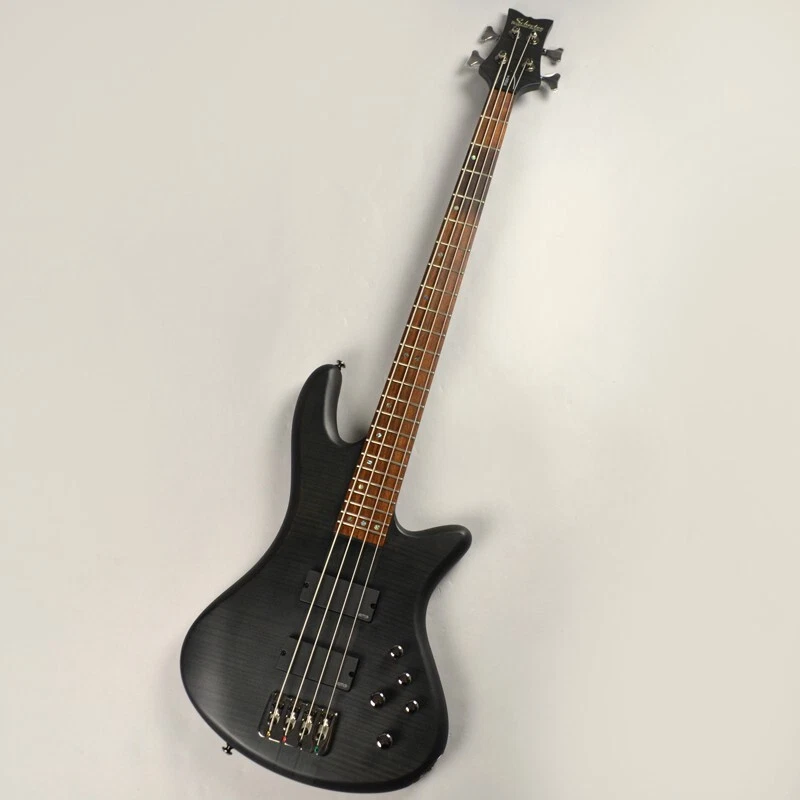 SCHECTER STILETTO STUDIO 4 [AD-SL-ST4] (See-thru Black Satin