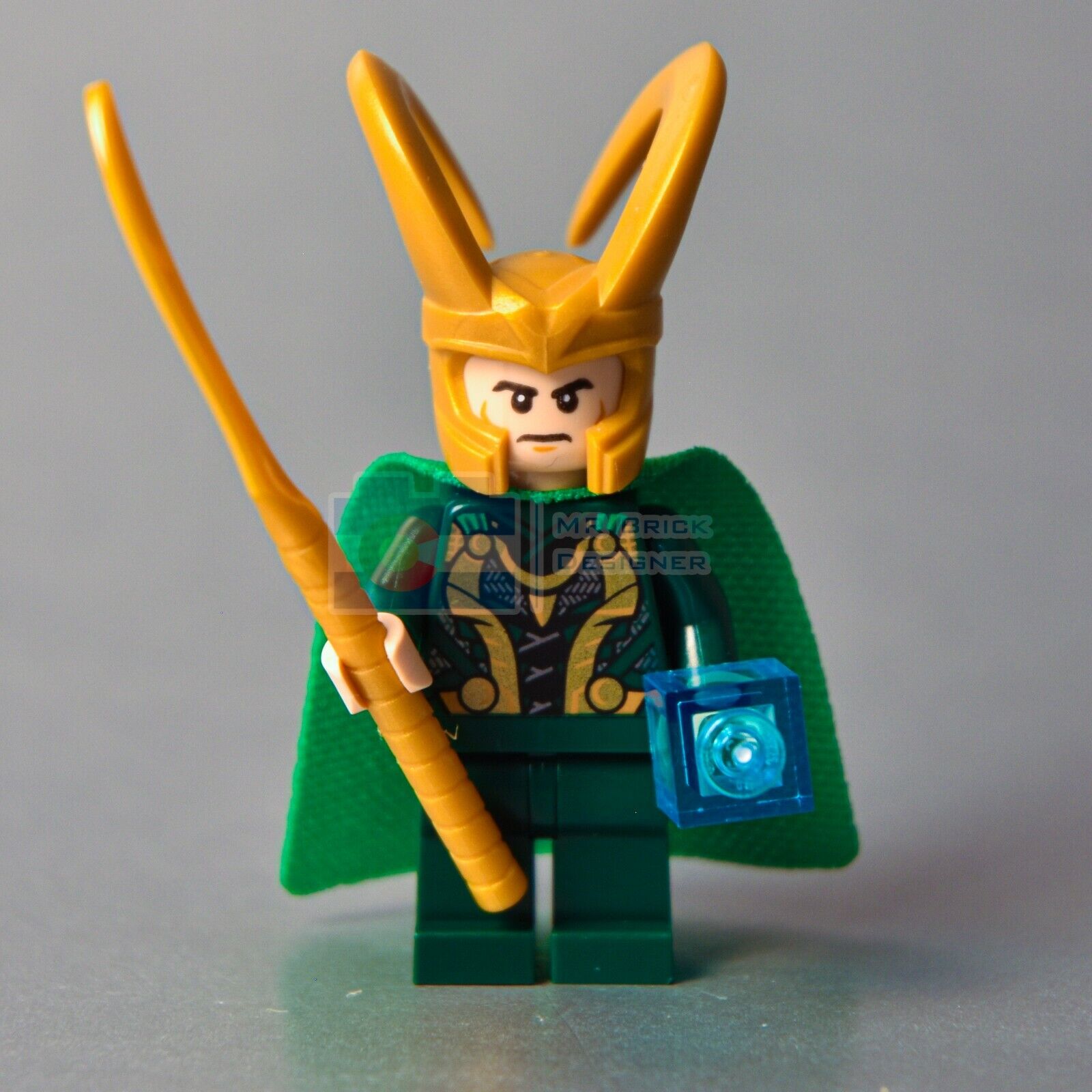 NEW LEGO Loki minifigure - 76152 Avengers Wrath of Loki 2020 Tesseract