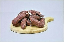 SAUCISSON de SANGLIER ASSAISONNÉE ITALIENNE 250gr SAUCISSES ITALIE CHARCUTERIE