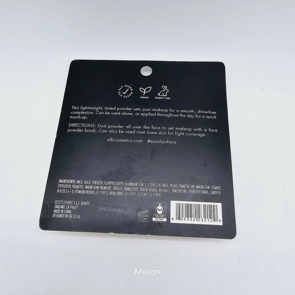 e.l.f. Prime & Stay Finishing Powder, Light/Medium, 0.18 Oz (5g) - Image 2 of 2