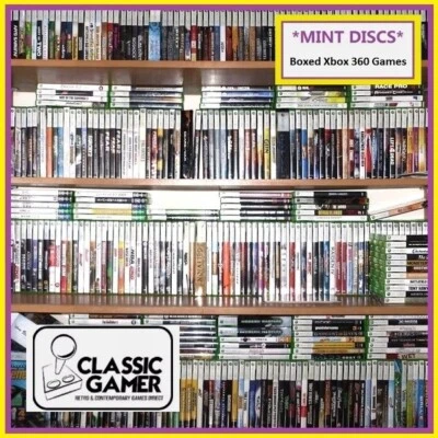 *MINT DISC* Xbox 360 Games, Boxed With Manuals - Fast Postage - Image 1 of 3
