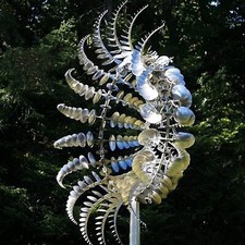 Large Wind Spinners Outdoor, Kinetic Metal Wind Spinners for Yard Garden