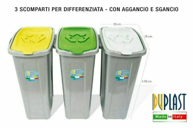 Pattumiera da cucina Pattumiera da bagno con coperchio, pattumiera in plastica sottile da 8/12/15/20 litri con pedale, cestino stretto for WC, ufficio, camera da letto Home Office - Detiene rifiuti(Br